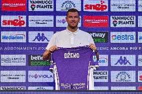 CALCIO - Serie A - Presentation of ACF Fiorentina's new player Edin Dzeko