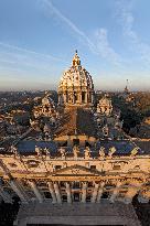 Illustration - Aerial Rome - Italy
