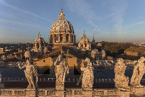 Illustration - Aerial Rome - Italy