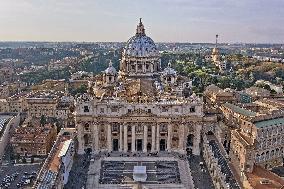 Illustration - Aerial Rome - Italy