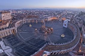 Illustration - Aerial Rome - Italy