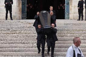 Thierry Ardisson Funeral - Paris