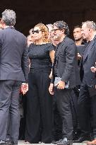 Thierry Ardisson Funeral - Paris