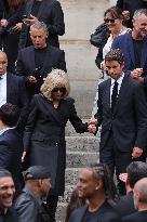 Thierry Ardisson Funeral - Paris