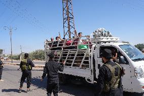 Syrian Government Fighters in the Druze City of Sweida - Syria