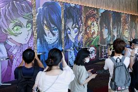Opening day of latest "Demon Slayer" movie