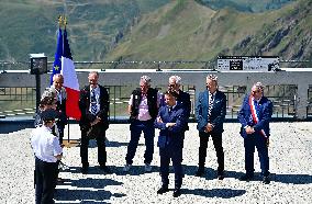 Macron At UNESCO Bid Presentation - Bagneres-de-Bigorre