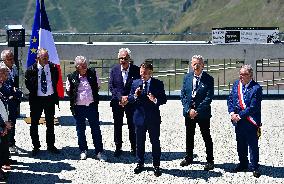 Macron At UNESCO Bid Presentation - Bagneres-de-Bigorre