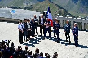 Macron At UNESCO Bid Presentation - Bagneres-de-Bigorre