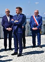 Macron At UNESCO Bid Presentation - Bagneres-de-Bigorre