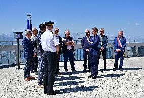 Macron At UNESCO Bid Presentation - Bagneres-de-Bigorre