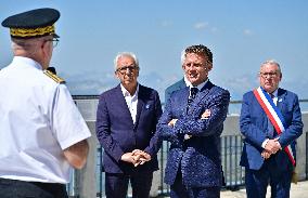 Macron At UNESCO Bid Presentation - Bagneres-de-Bigorre