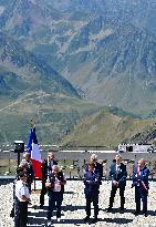Macron At UNESCO Bid Presentation - Bagneres-de-Bigorre