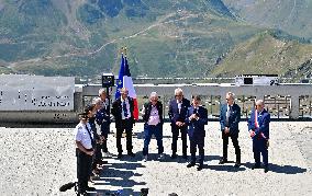 Macron At UNESCO Bid Presentation - Bagneres-de-Bigorre