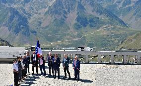Macron At UNESCO Bid Presentation - Bagneres-de-Bigorre
