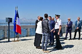 Macron At UNESCO Bid Presentation - Bagneres-de-Bigorre
