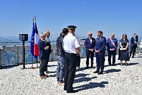 Macron At UNESCO Bid Presentation - Bagneres-de-Bigorre