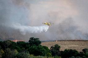 Forest Fire in Méntrida Upgraded to Level 2 - Spain