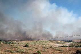 Forest Fire in Méntrida Upgraded to Level 2 - Spain