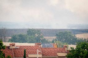 Forest Fire in Méntrida Upgraded to Level 2 - Spain