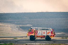 Forest Fire in Méntrida Upgraded to Level 2 - Spain