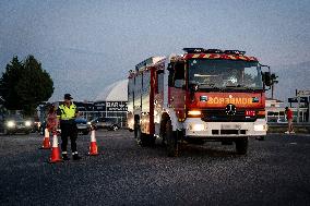 Forest Fire in Méntrida Upgraded to Level 2 - Spain