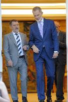 King Felipe Receives In Audience - Madrid