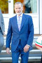 King Felipe Receives In Audience - Madrid