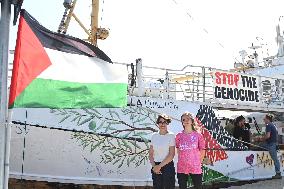 New Freedom Flotilla ship Handala sets sail to Gaza - Italy