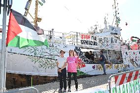 New Freedom Flotilla ship Handala sets sail to Gaza - Italy