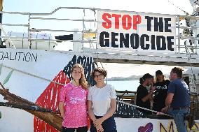 New Freedom Flotilla ship Handala sets sail to Gaza - Italy