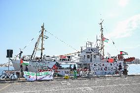 New Freedom Flotilla ship Handala sets sail to Gaza - Italy