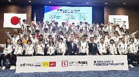 Japanese athletes for World Games