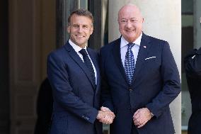 Emmanuel Macron meets with Austrian Chancellor - Paris