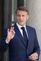Emmanuel Macron meets with Austrian Chancellor - Paris