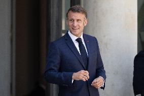 Emmanuel Macron meets with Austrian Chancellor - Paris