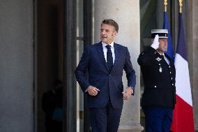 Emmanuel Macron meets with Austrian Chancellor - Paris