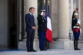 Emmanuel Macron meets with Austrian Chancellor - Paris