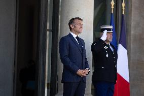 Emmanuel Macron meets with Austrian Chancellor - Paris