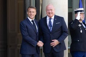 Emmanuel Macron meets with Austrian Chancellor - Paris