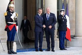 Emmanuel Macron meets with Austrian Chancellor - Paris