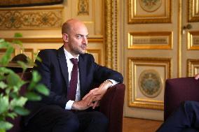 Jean-Noel Barrot Receives Johann Wadephul - Paris