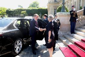Jean-Noel Barrot Receives Johann Wadephul - Paris