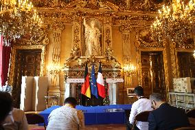 Wadephul and Barrot Hold Joint Press Conference - Paris