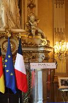 Wadephul and Barrot Hold Joint Press Conference - Paris