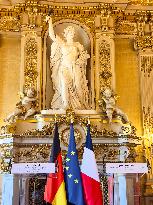 Wadephul and Barrot Hold Joint Press Conference - Paris