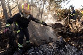 Fire in Mentrida Contained After Burning 3,100 Hectares - Spain