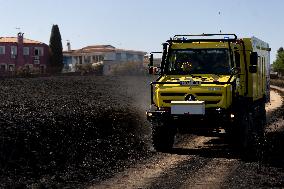 Fire in Mentrida Contained After Burning 3,100 Hectares - Spain