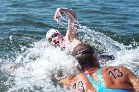 Marc-Antoine Olivier Takes Bronze in 5km Open Water - Singapore