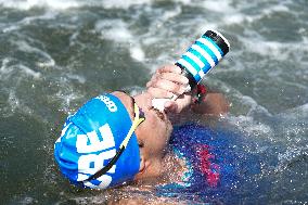 Marc-Antoine Olivier Takes Bronze in 5km Open Water - Singapore
